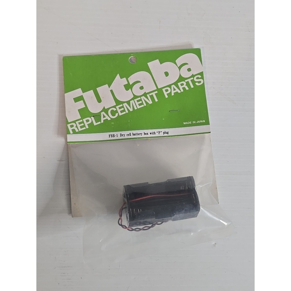Futaba Replacement Parts FBB-1 Dry Cell Battery Box P Plug NEW‎